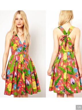 French Connection Tropical Floral Dress | 0